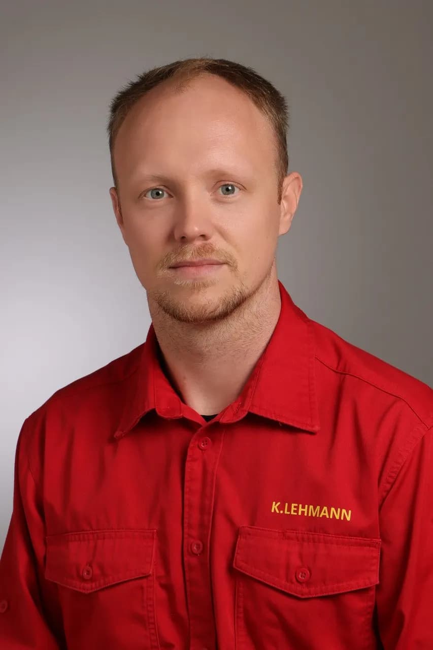 Kevin Lehmann, Techniker bei Matuszak Hygiene